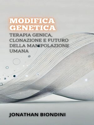 cover image of Modifica Genetica